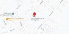 Hilltop Dependable Loving Care in google map