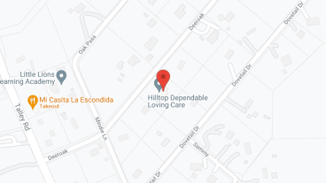 Hilltop Dependable Loving Care in google map