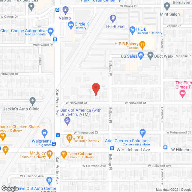 Amistad Residential Facility in google map