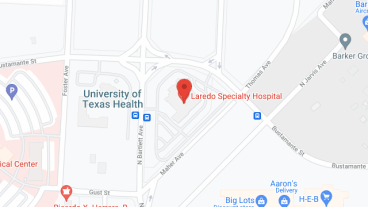 Laredo Transitional Care in google map