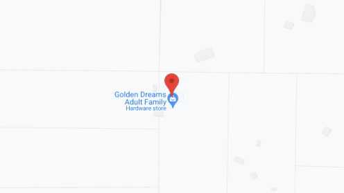 Map of the neighborhood around Golden Dreams AFH