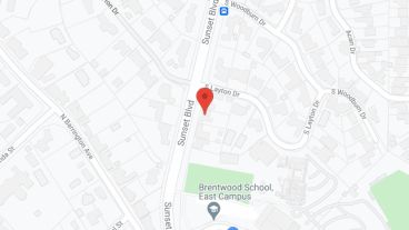 Brentwood On Sunset in google map