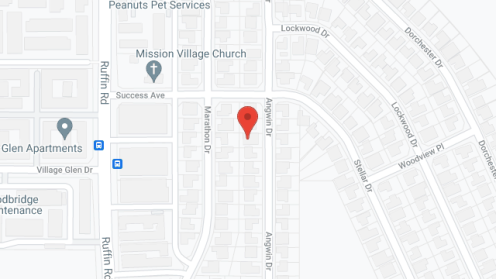 Map of the neighborhood around A Timeless Treasure