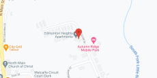 Edmonton Senior Apartments in google map