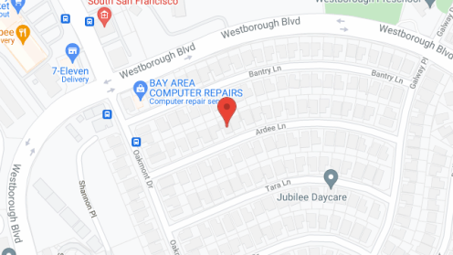 Map of the neighborhood around St Catherine Home