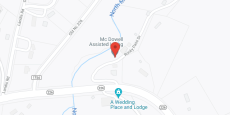 McDowell Assisted Living in google map