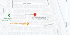 Pacific Crest RCFE in google map