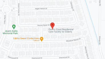 Pacific Crest RCFE in google map