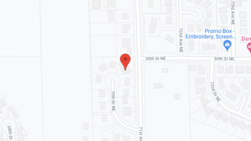 Map of the neighborhood around Sunnyside AFH