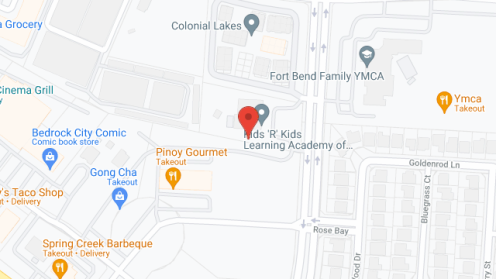 Map of the neighborhood around The Reserve at Colonial Lakes