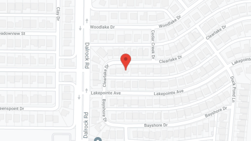 Map of the neighborhood around Lake Point Home Care