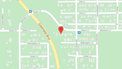 Map of the neighborhood around Erwin Lake Elderly Care