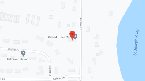 Map of the neighborhood around Kephart Cottage