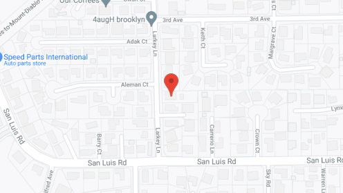 Map of the neighborhood around Larkey Park Homecare