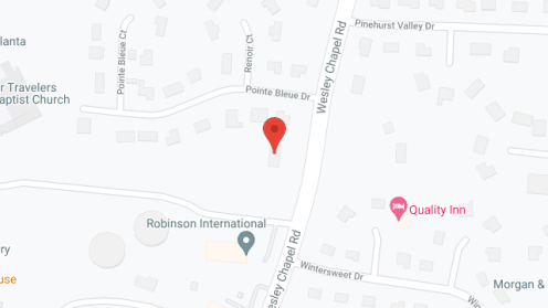 Map of the neighborhood around Best Choice Community Center