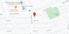 Lake Hills in google map
