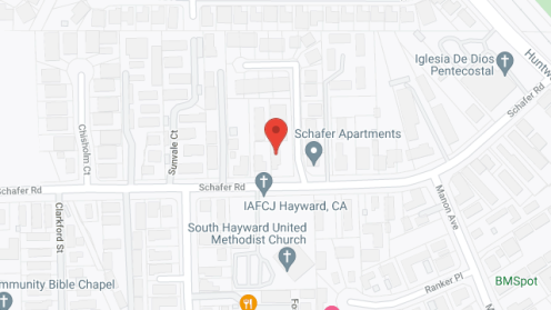 Map of the neighborhood around Glory Assisted Living