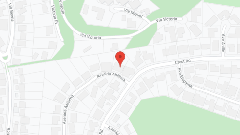 Map of the neighborhood around Arlington Post II