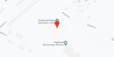Highland Ridge Assisted Living in google map