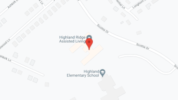 Highland Ridge Assisted Living in google map