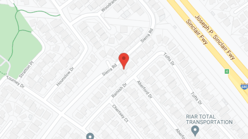 Map of the neighborhood around Eunice Residential Care Home II