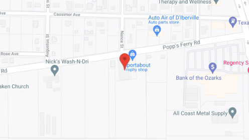 Map of the neighborhood around Parkway Drive LLC