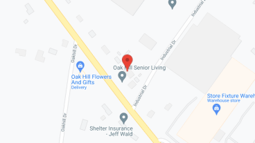 Oak Hill Senior Living in google map