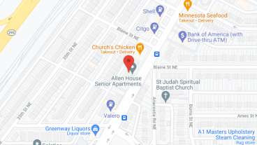 Allen House in google map