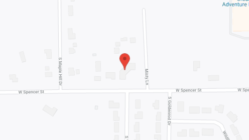 Map of the neighborhood around Sylvan Crossings of Appleton