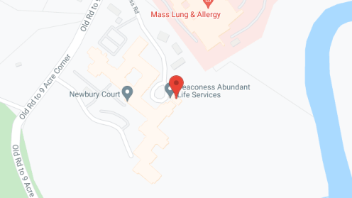 Map of the neighborhood around Rivercrest