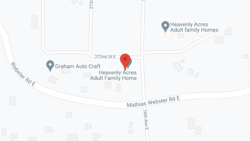Map of the neighborhood around Heavenly Acres III