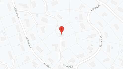 Map of the neighborhood around Private Res "A Room with a view"
