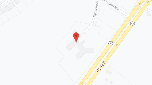 Map of the neighborhood around Wright Place