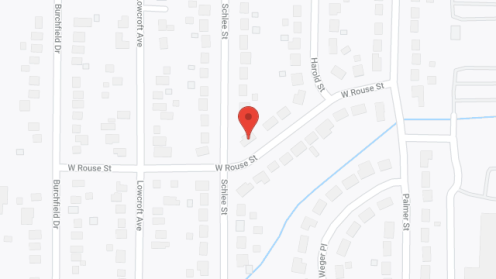 Map of the neighborhood around Amber Pines