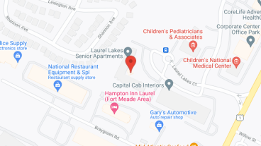 Laurel Lakes Senior Apartments in google map