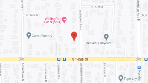 Map of the neighborhood around The Great Shepards AFH 1