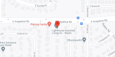 Lighthouse Assisted Living Inc- Steele in google map