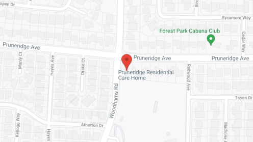 Map of the neighborhood around Pruneridge Residential Care Home