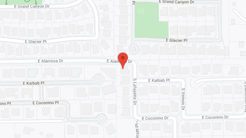 Map of the neighborhood around Golden Years at Cooper