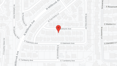 Map of the neighborhood around Bedford Care Group