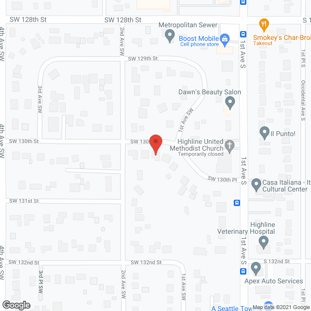 JC Adult Family Home in google map