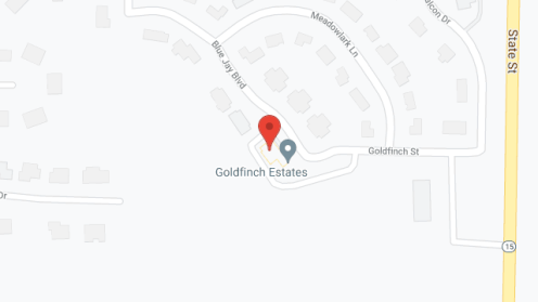 Map of the neighborhood around Vista Prairie at Goldfinch Estates