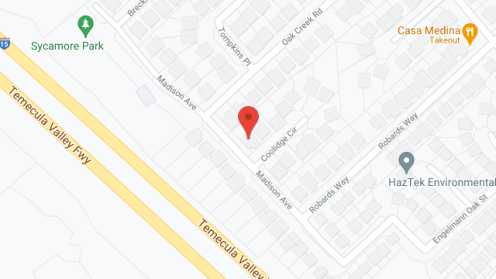 Map of the neighborhood around Lafayette Home Care 4