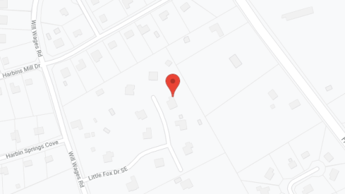 Map of the neighborhood around Omni Adult Day Care