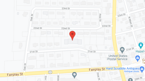 Map of the neighborhood around Village Green