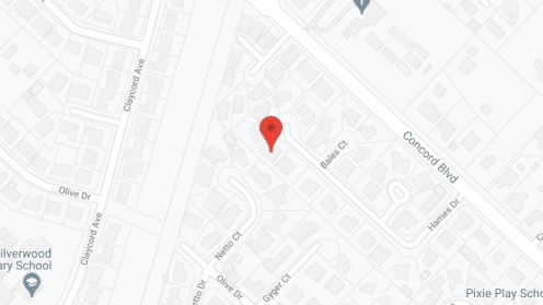 Map of the neighborhood around Concord Senior lodge