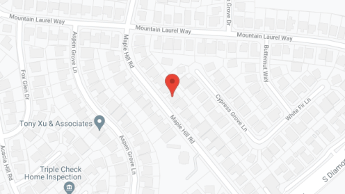 Map of the neighborhood around Diamond Bar RCFE