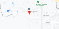 Oakridge Assisted Living in google map