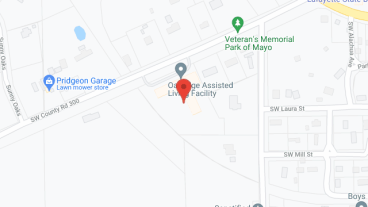 Oakridge Assisted Living in google map