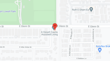 A Desert Casita Assisted Living in google map